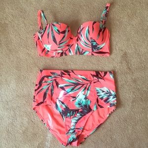 High waist bikini
